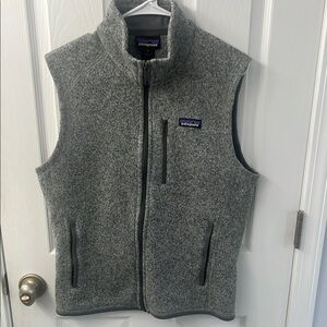 Patagonia Gray Fleece Vest